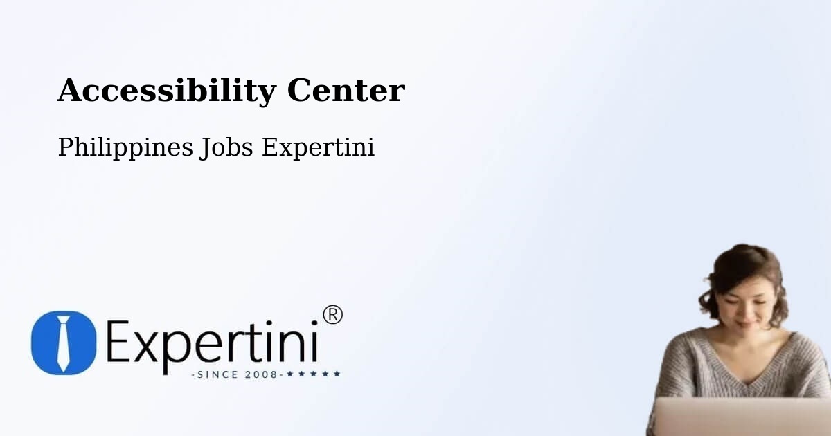 Accessibility Statement – Kabacan - Philippines Jobs Expertini