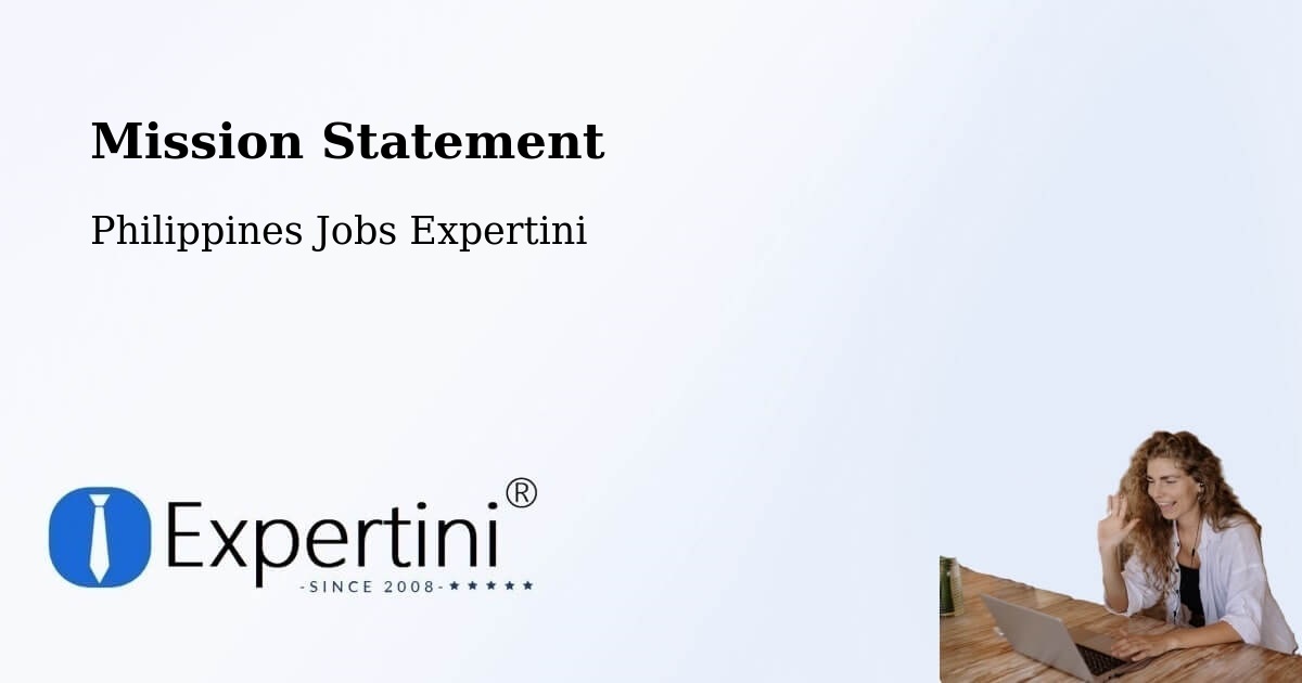 Corporate Mission – Kabacan - Philippines Jobs Expertini