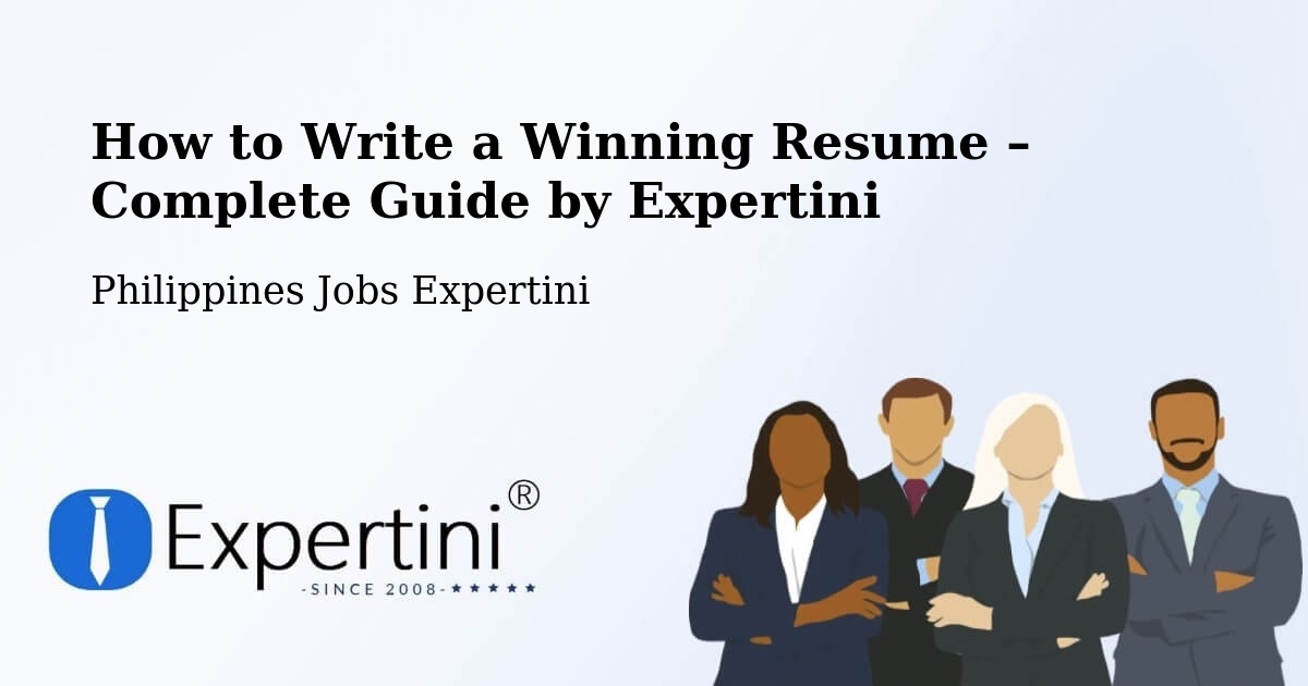 Resume Writing Guide for Job Seekers – Kabacan - Kabacan, Philippines Jobs Expertini